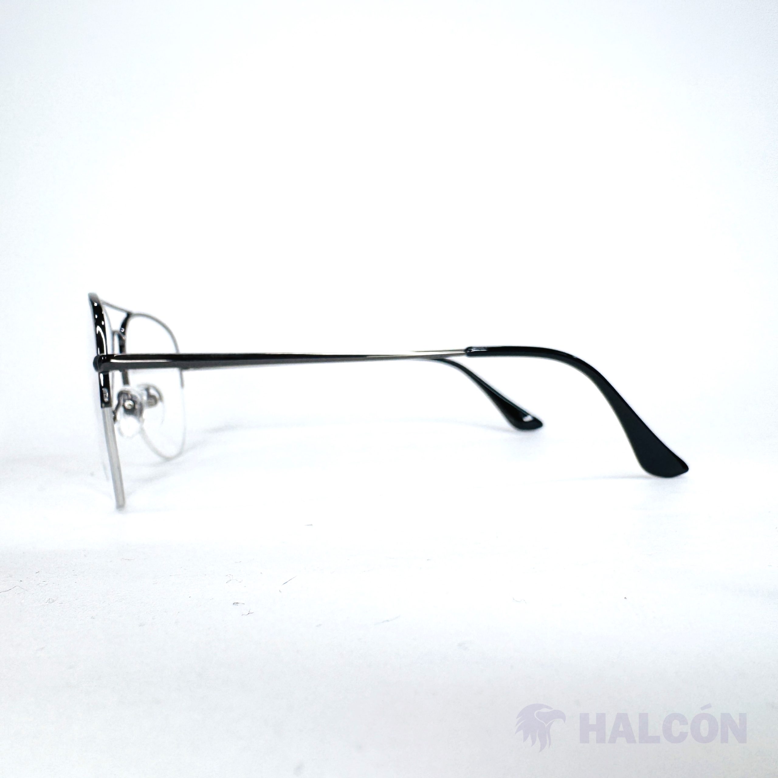 Montura MORO Aviador Minimalista Metal Negro - Imagen 3